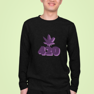 Cannabis Flag C Men’s Long Sleeve T-Shirt